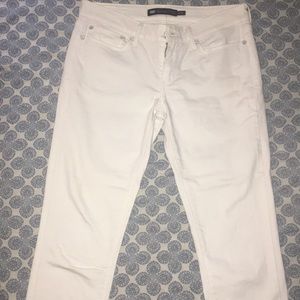 Levi’s white jeans